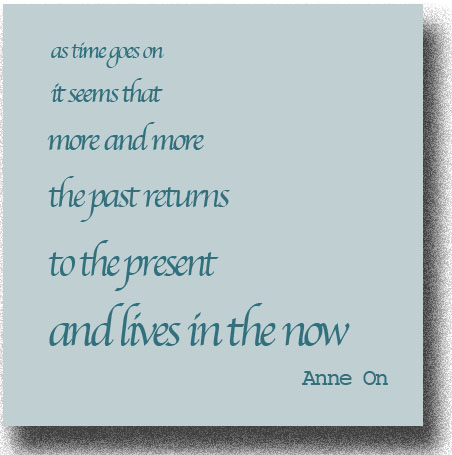 as time goes on. .